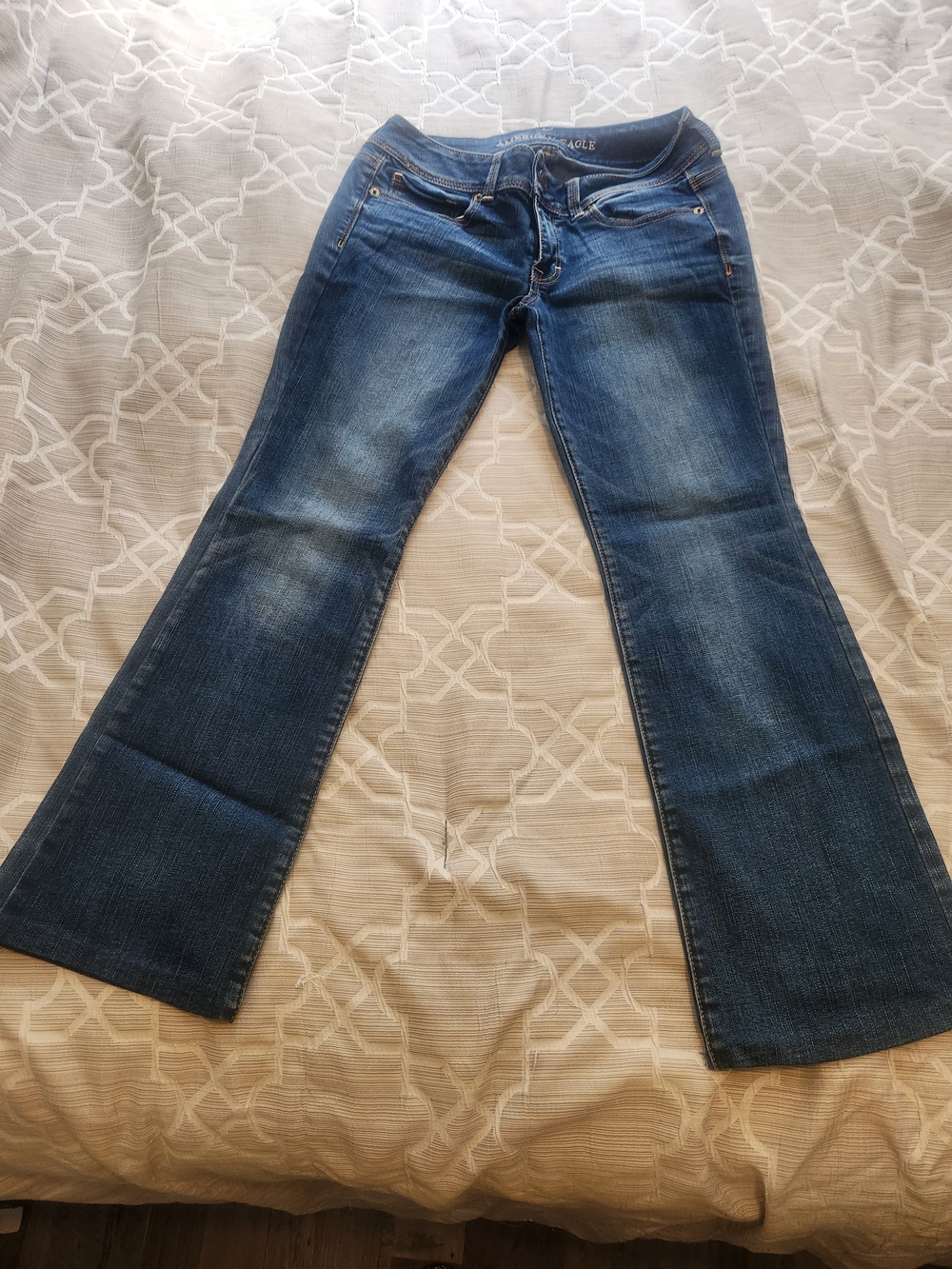 American Eagle Outfitters Dark Blue Flared Jeans